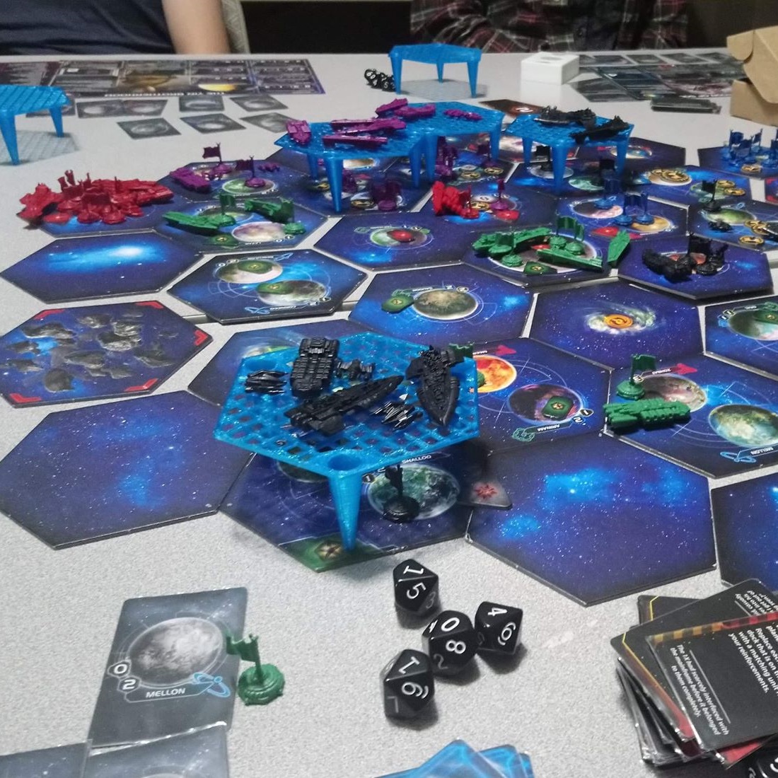 fleetstands used during game